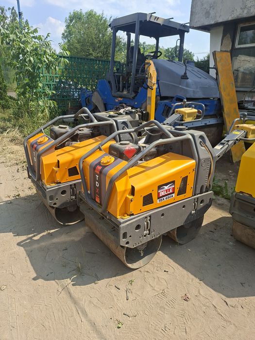 Ручний віброкаток Belle TDX 650 750 кг дорожній каток з ПДВ bomag hamm ammann