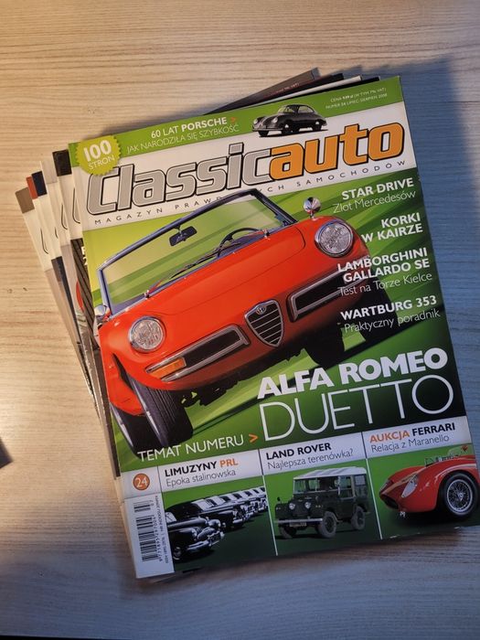 classicauto magazyn rok 2008 9 sztuk