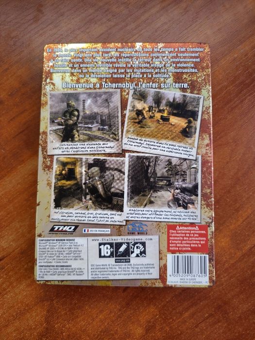 S.T.A.L.K.E.R.: Shadow of Chernobyl — Steelbook (FR)