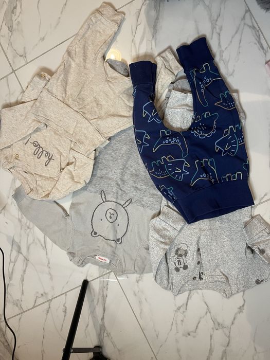 Лоты детских вещей 62-68