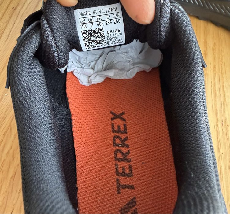 Adidas Terrex Anylander Black | ID0895 ОРИГІНАЛ 100% кросівки 40.5 р