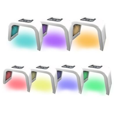 Máquina Fototerapia PDT Led Light Photon 7 cores