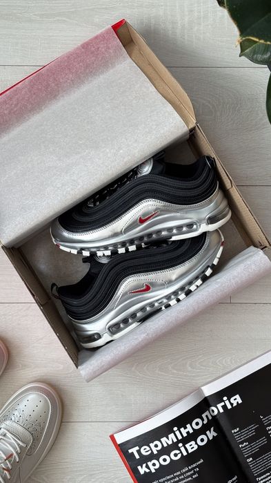 Nike Air Max 97 QS Black Silver (40-45)