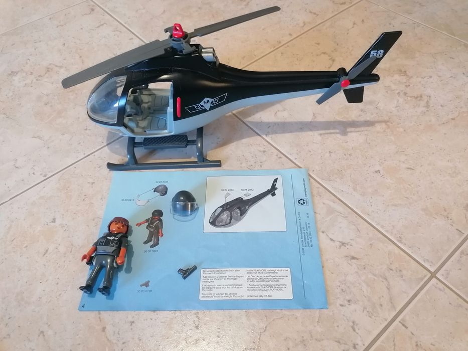 Playmobil 5563 - Helicóptero polícia