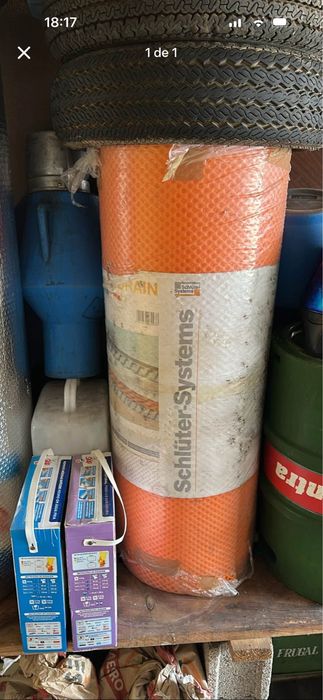 Isolamento de chao Colavel