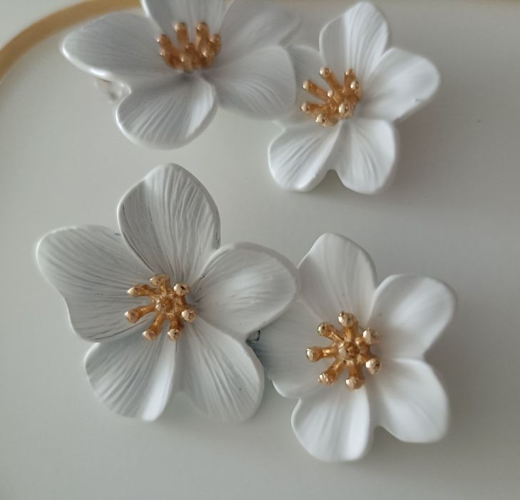 Nowy komplet naszyjnik i kolczyki