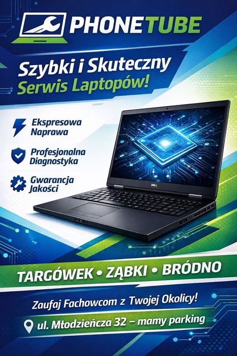 Naprawa laptopów, szybko skutecznie Warszawa Targówek Bródno Zacisze