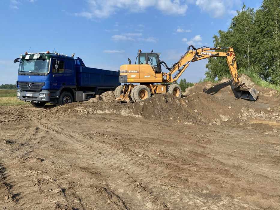 Piasek, ziemia, żwir, kamień- Sprzedaż i transport.