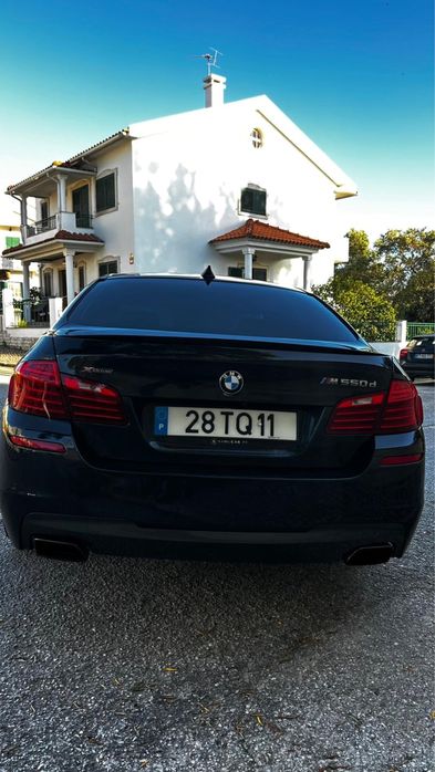 BMW M550d xDrive Triturbo — Pack M · Pele · Tecto Panorâmico · 2015 · 326.000 km — Aceita Retoma
