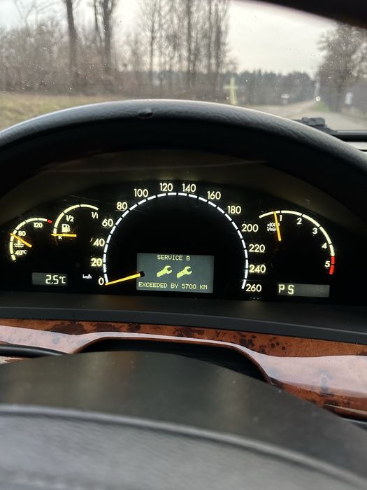 Mersedes w220 s320cdi 2002