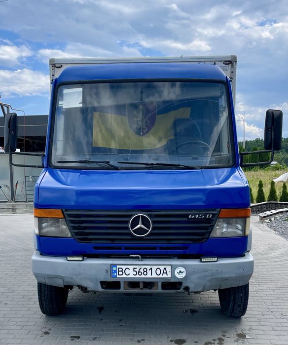 Mercedes-Benz 615 D вантажний фургон будка Львів