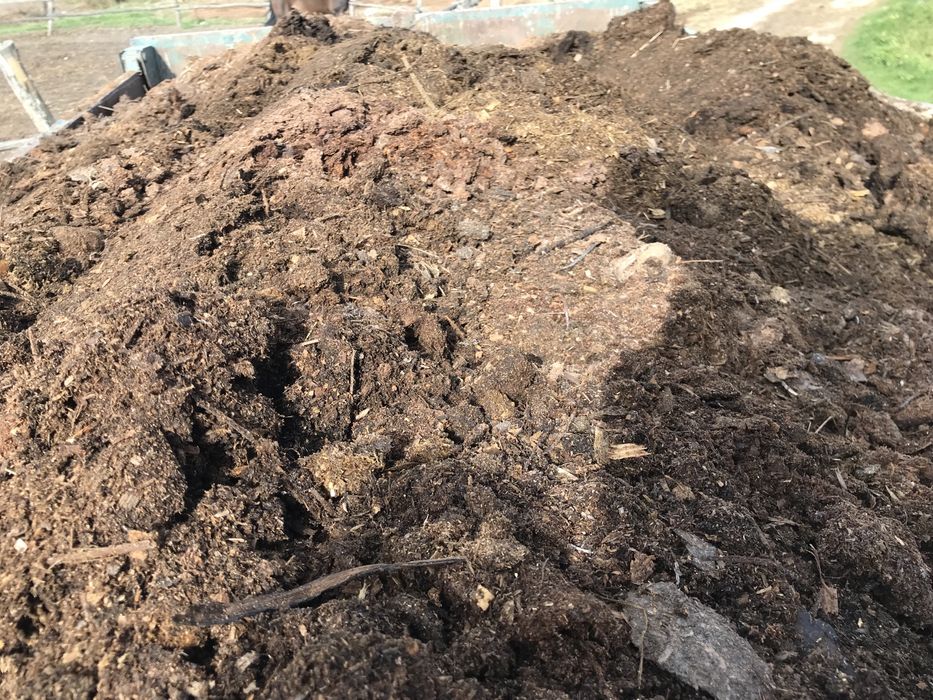 11 куб. 6000 гр. Перегной конский/ компост/ удобрение/ навоз/ чернозем