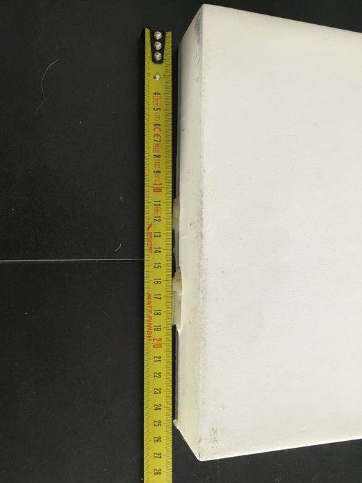 3 Prateleiras Brancas de embutir