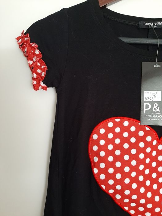 T-shirt de menina nova