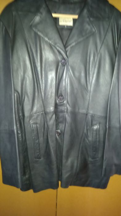Casaco cabedal pele genuina