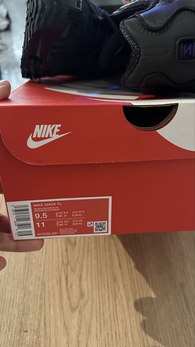 Nike Shox TL blue