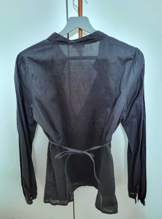 Túnica preta 100% algodão Lefties, tamanho XL