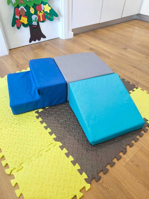 Conjunto de 3 blocos de espuma