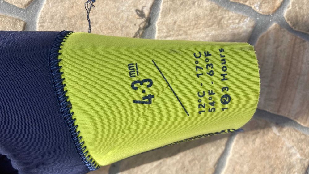 Fato de surf olaian 4/3 para criança de 14anos