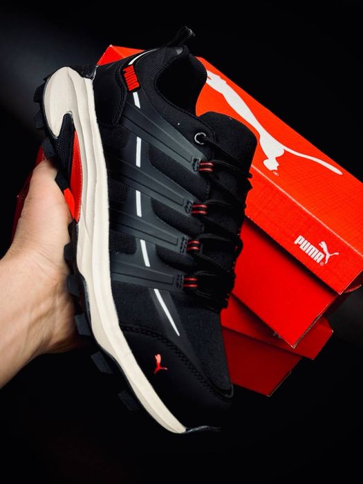 Кроссовки Puma waterproof/непромокающие кросмоаки Пума/мужские кожаные