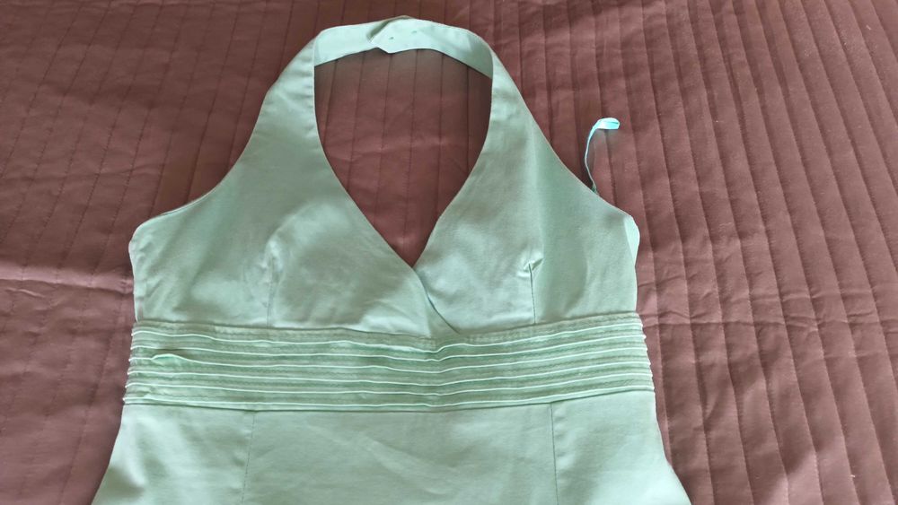 Vestido em verde da Blanco