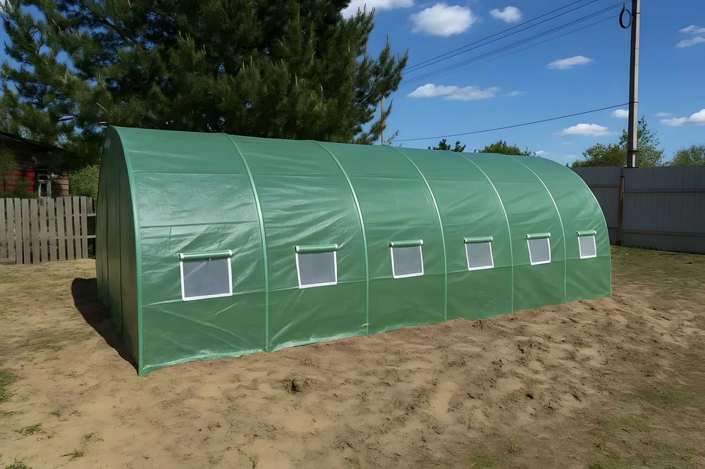 Парник теплиця 6/9/10/12/18/24/30/36 м² . НОВА! РОЗПРОДАЖ!
