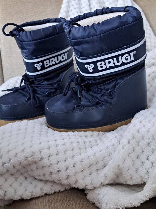 Śniegowce  Brugi granatowe rozmiar 30 / 31