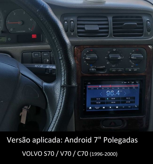(NOVO) Rádio 2DIN • VOLVO • S40 V40 S70 V70 C70 850 • Android [4+64GB]