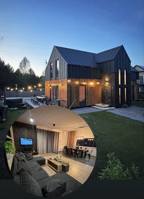 Okuninka – duży dom nad Jeziorem Białym /Jacuzzi