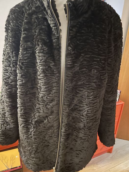 Casaco em pelinho sintético