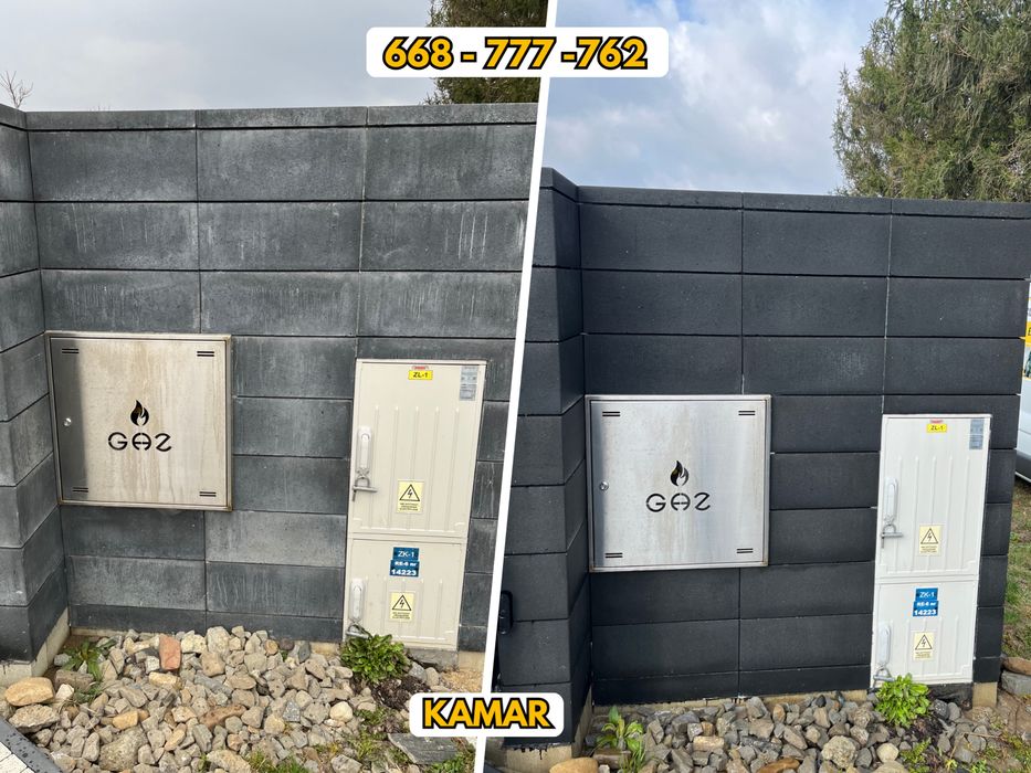 Mycie & Impregnacja - Bruk, Elewacja, Dach. Gorąca woda, Topowa chemia