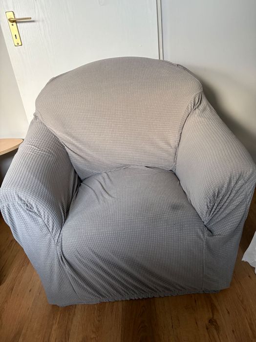 Fotele skórzane x2 + dostępna kanapa do kompletu