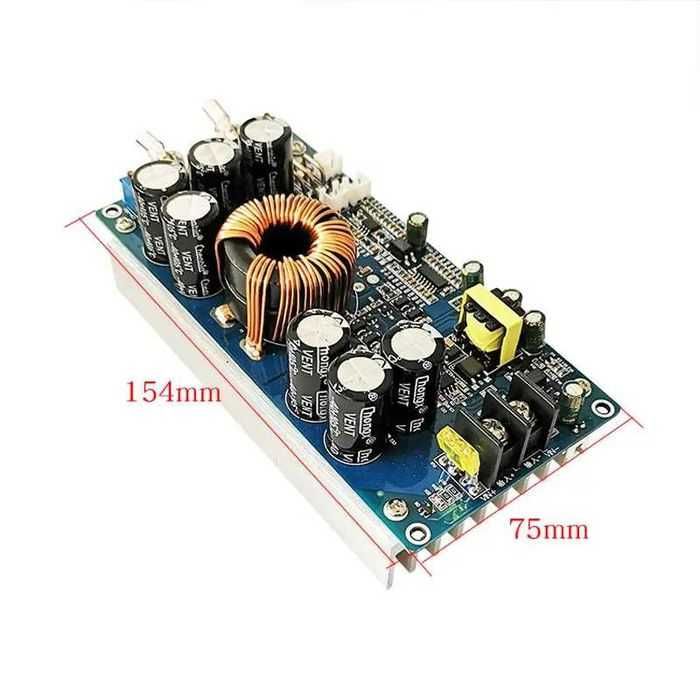 Понижающий преобразователь 800W 30A DC-DC 20-70V в 2.5-58V Драйвер