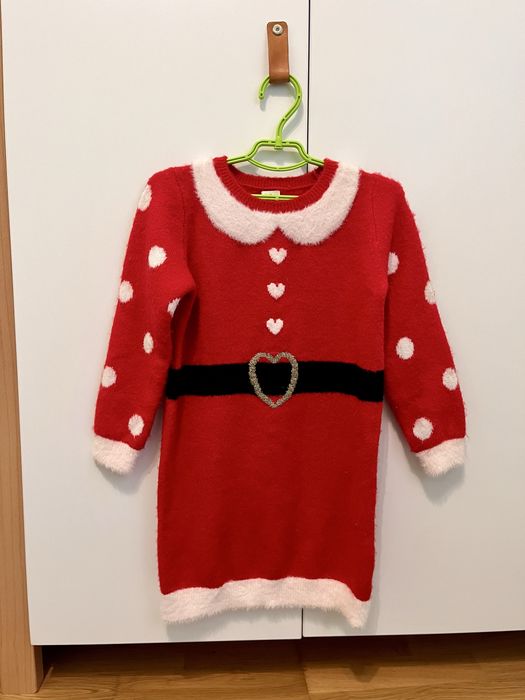 Тепле новорічне плаття, святкова сукня