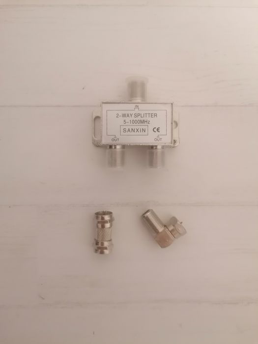 Repartidor Dados Adaptador ADSL Modem Telefone Internet Rede TV