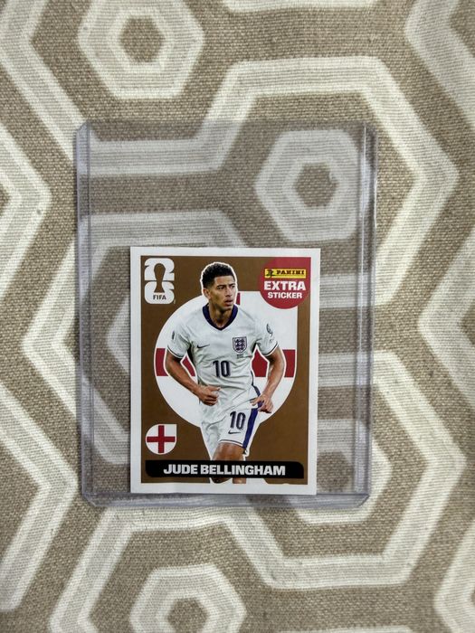 Jude Bellingham Extra Sticker Versao Bronze