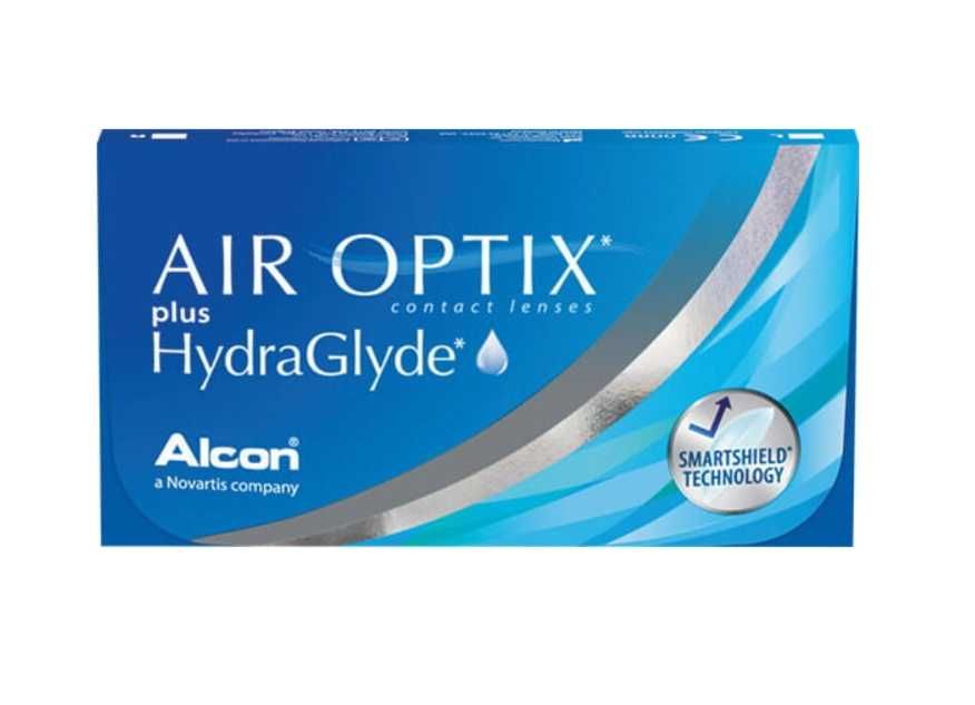 Soczewki miesięczne Alcon Air Optix Plus HydraGlyde -4,0, 2 szt.