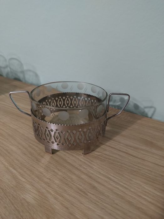 Cukiernica w koszyczku PRL