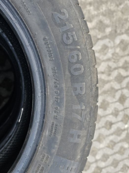 Opony letnie R 17 Continental 215/60 R17 H komplet