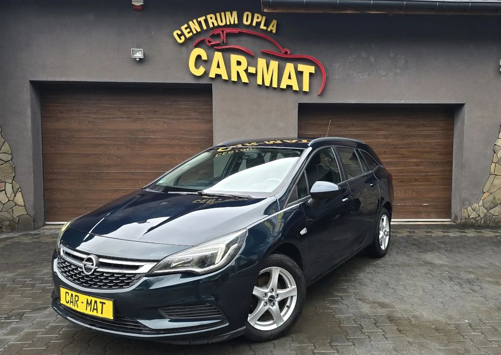 Opel Astra Piękny kolor 1,4T Serwis do KOŃCA GWARANCJA 12 M.