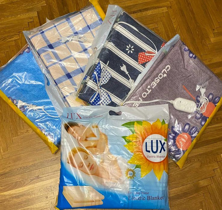 Электропростынь. 75, 120, 140, 170 х 155 см LUX Турция.