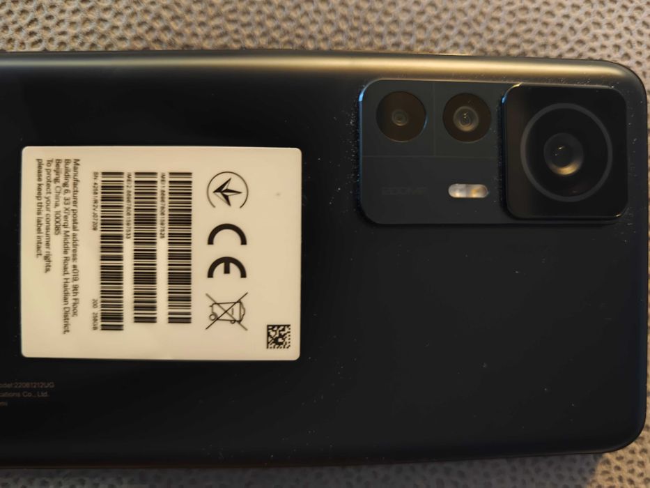 XIAOMI 12 T-PRO 8/256 GB czarny, zadbany i w pełni sprawny + akcesoria