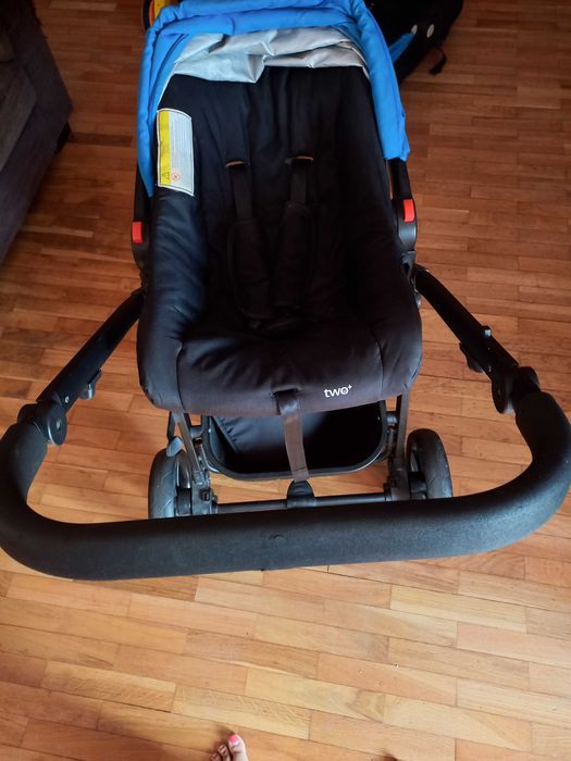 Carro para bebé Two+ desde o nascimento 3 em 1