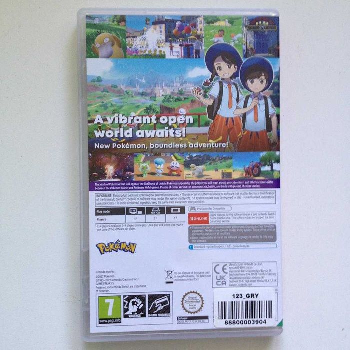 Wymiana Pokemon Scarlet Switch Sklep W-wa Ursynów