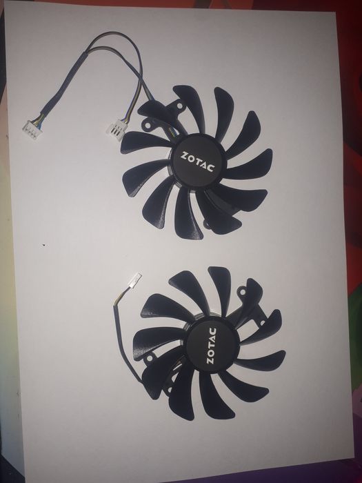 Вентилятори кулер відеокарти 90мм