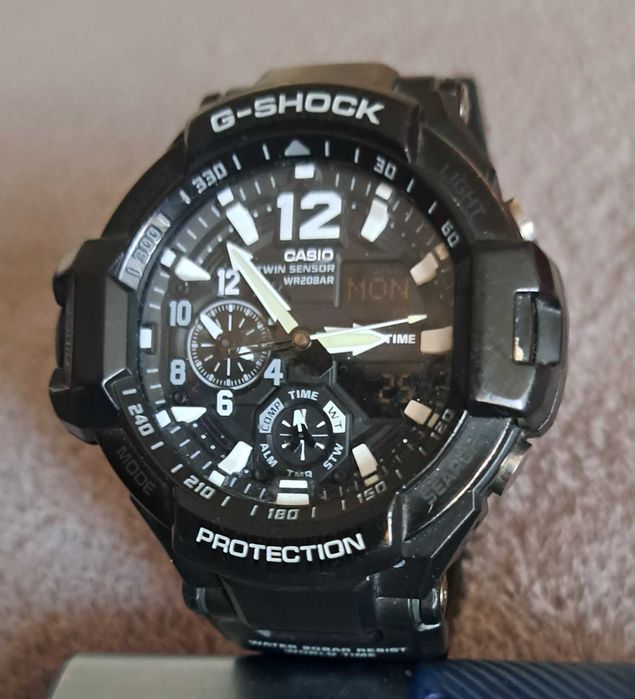 Casio g-shock 1100 grawitymaster (oryginalny) (wymiana na GBD 200)