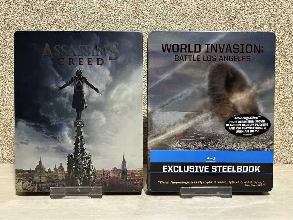 Steelbook Blu-ray Годзилла 1-2/ Кинг Конг/ Небоскрёб/ Мумия
