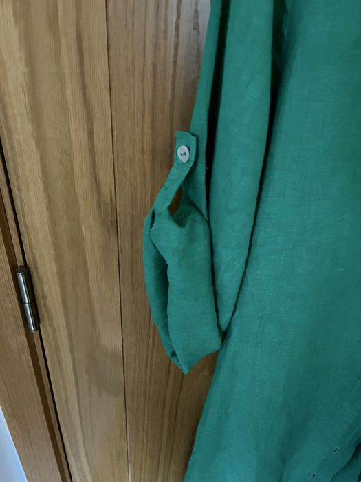 Camisa longa/ vestido verde Veritas