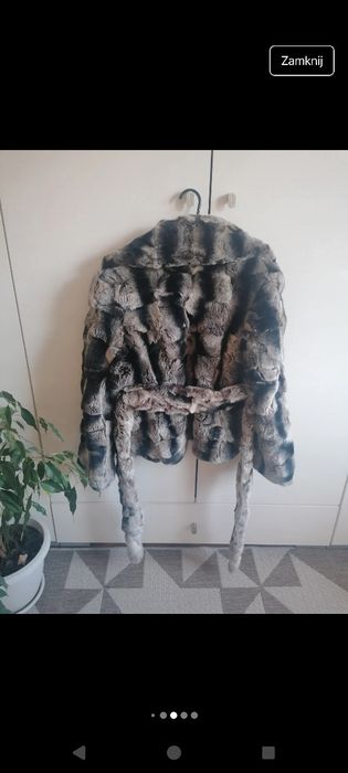 Piękne futerko zimowe