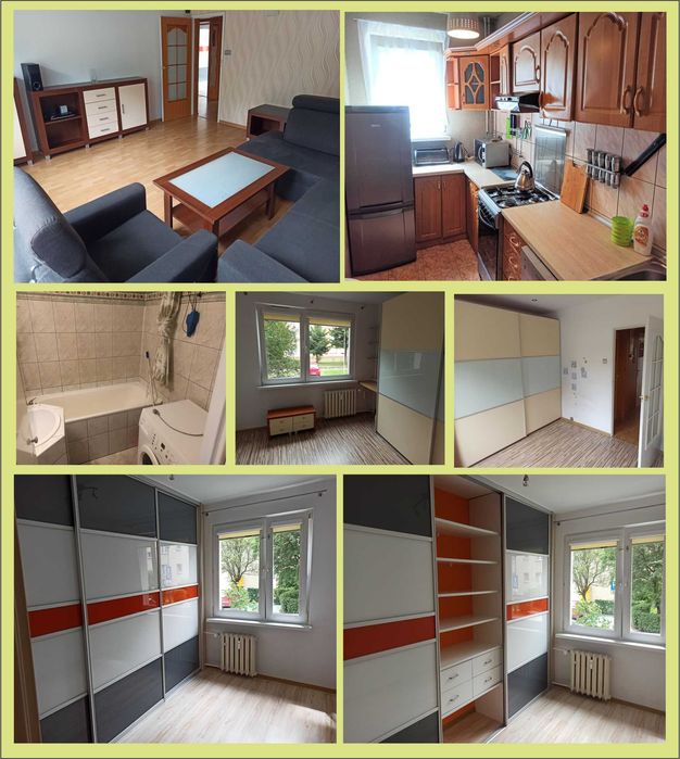 KROSNO - mieszkanie 3 POKOJOWE, 61M2 - osiedle Markiewicza, PARTER